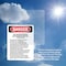 Signmission Qualified Personnel Operate This Machine Danger Sign, Vinyl Decal, 7in W x 10in L, 2PK OS-2PACK-DS-D-710-L-1869 - alternate 5